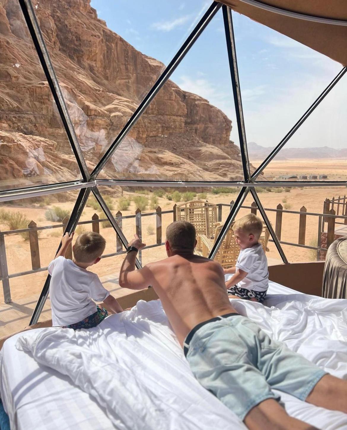 Luxury tent Wadi Mars Camp